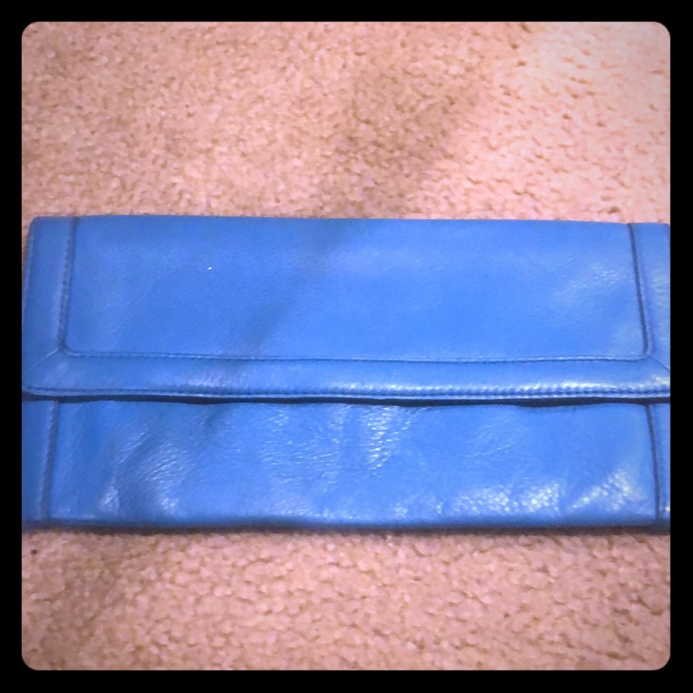 Blue Banana Republic Clutch